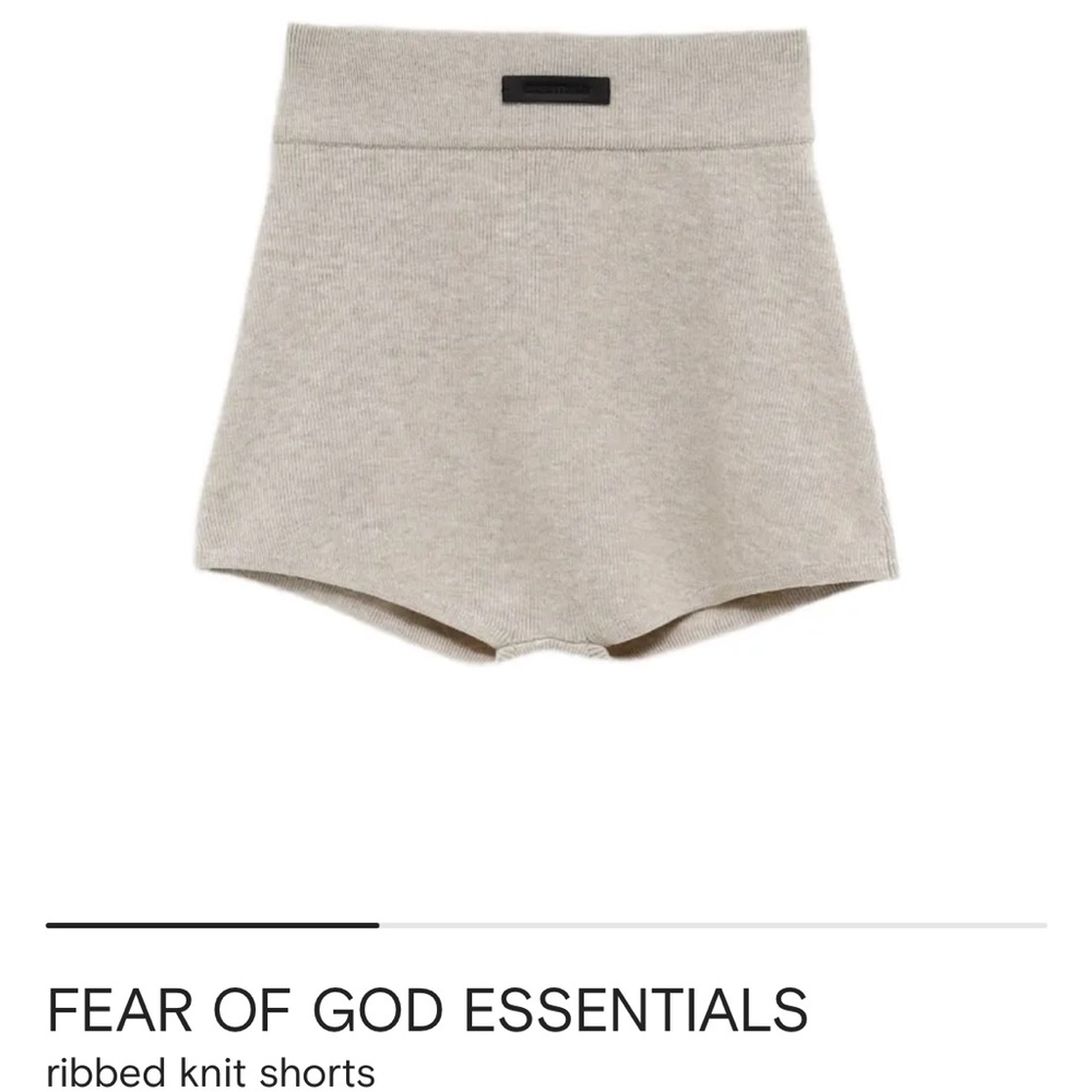 Fear of God Essentials Rib Knit Shorts